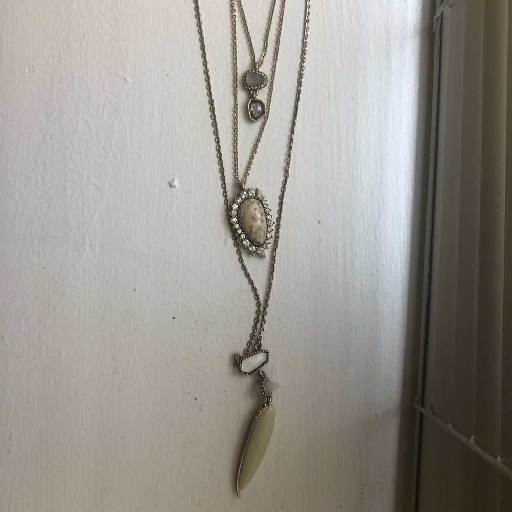 Chloe & Isabel adjustable stacked necklace